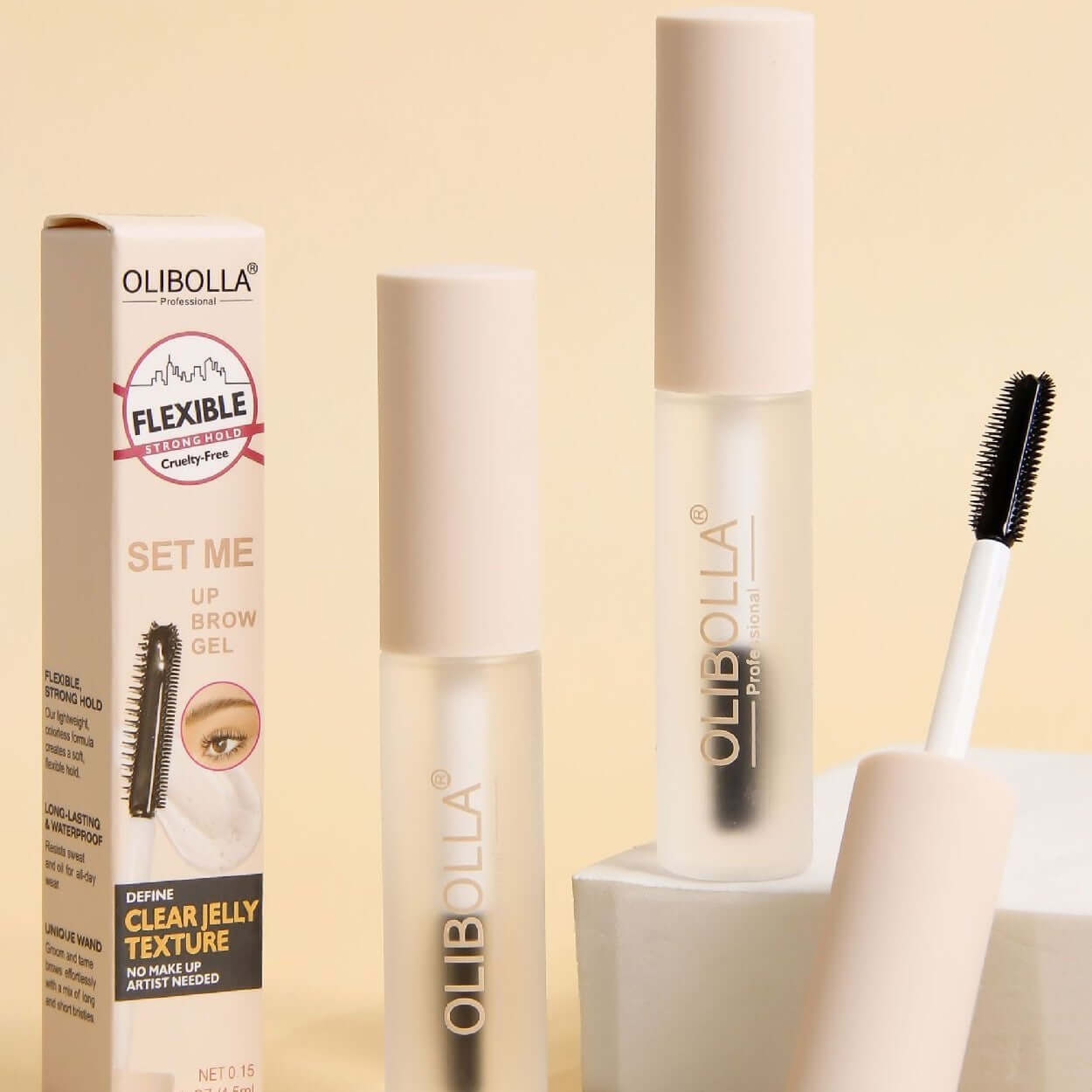 Transparent Shaping Eyebrow Gel Waterproof, Durable And Anti Smearing Cosmetics