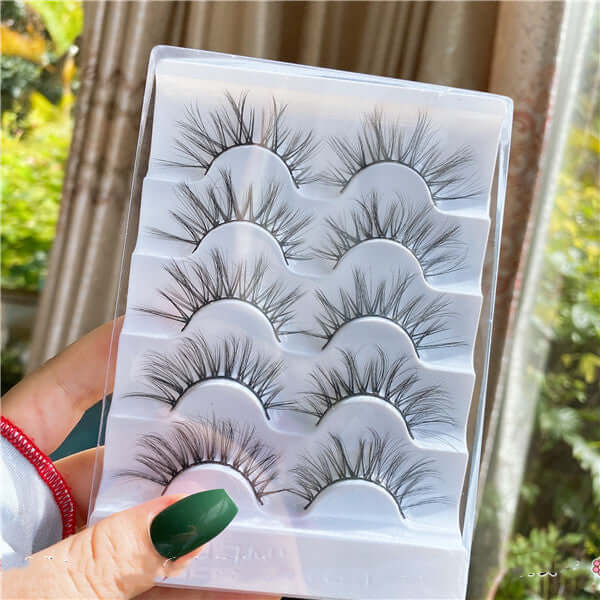 Curled Messy Cross Sparse Mixed Blood Super Fairy Lashes