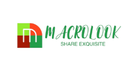 Logo of MacroLook, showcasing the brand name in green with colorful square elements.