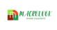 Logo of MacroLook, showcasing the brand name in green with colorful square elements.