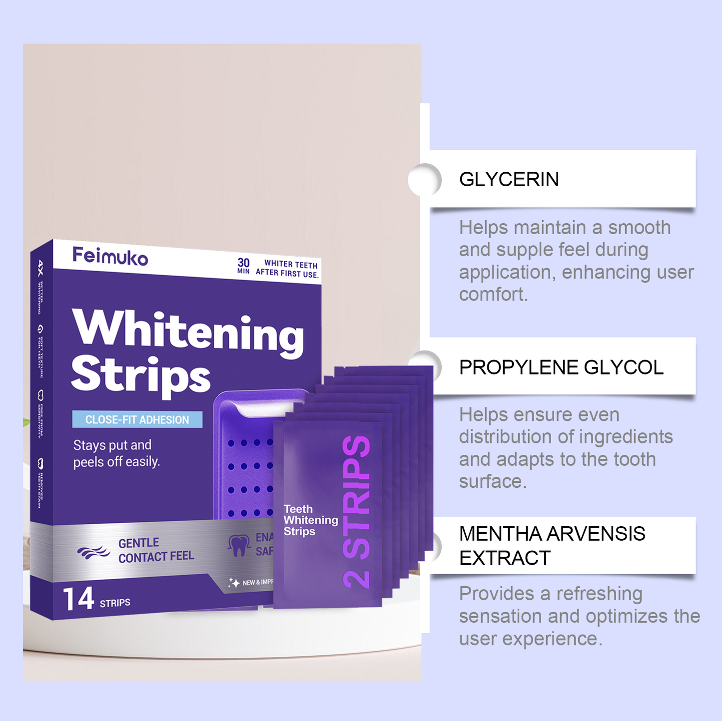 Feimuko Whitening Strips