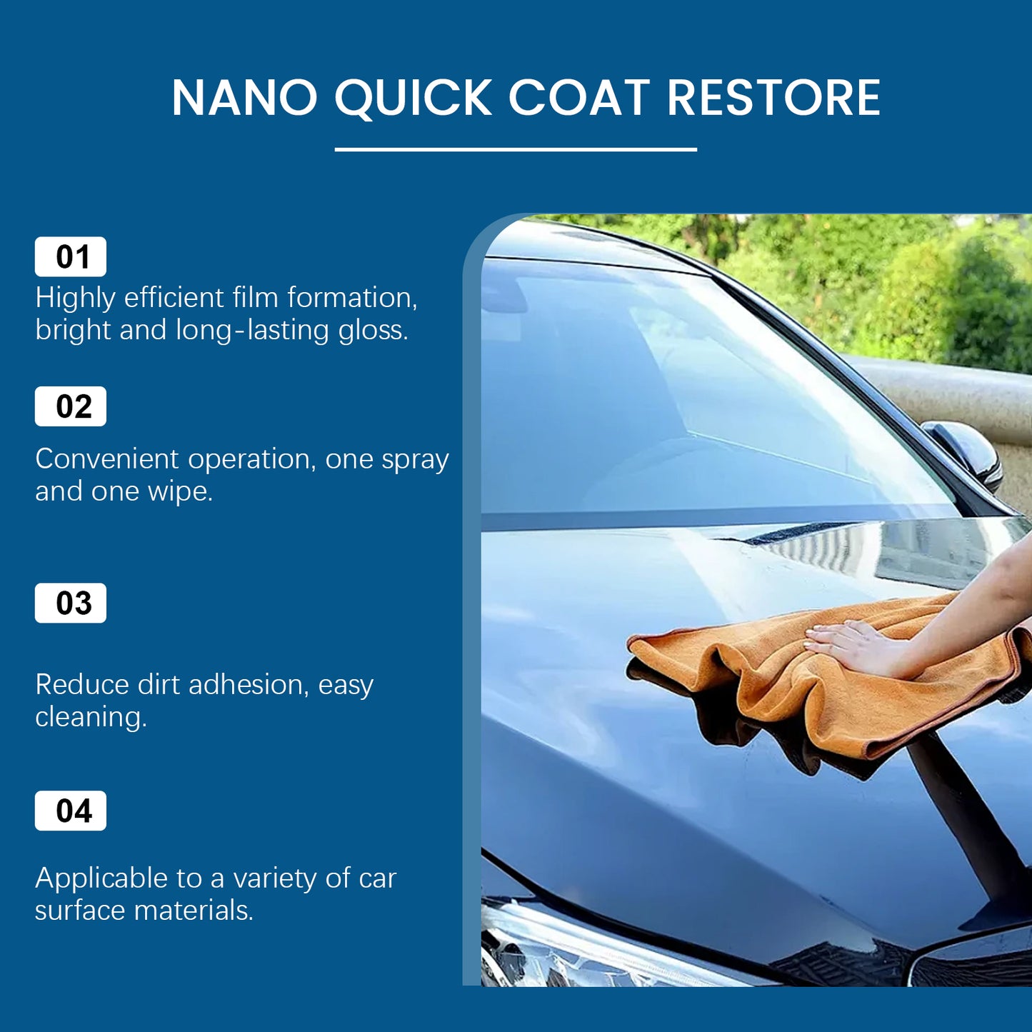Nano Quick-Coat Restore Spray
