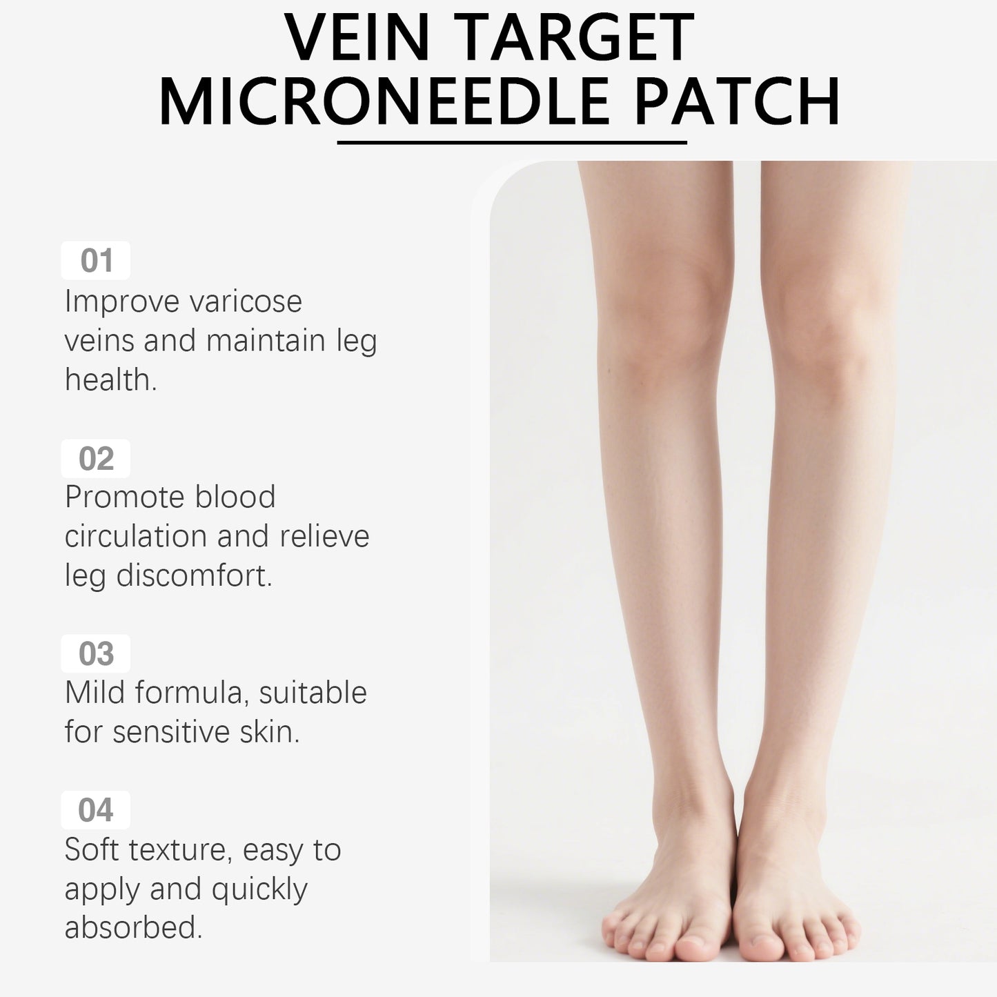 VeinTarget Microneedle Patch