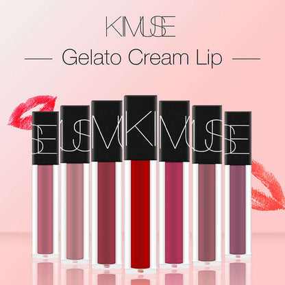 KIMUSE Makeup Matte Smooth Lipstick Liquid Lipstick Matte Waterproof Lips Makeup Cosmetic Long Lasting Matte Lipstick Makeup