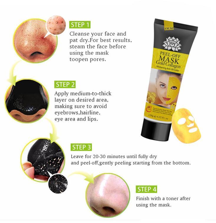 Gold Collagen Peel off Mask