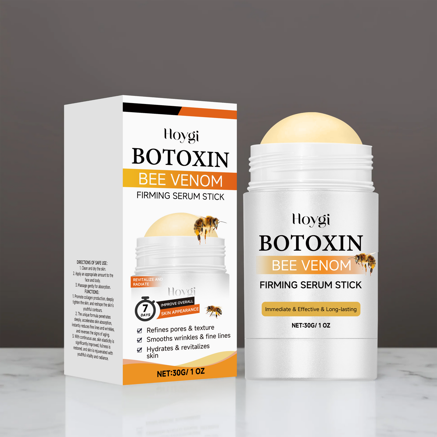 HOYGI Retinol Bee Venom Line Smoothing Night Serum Capsules