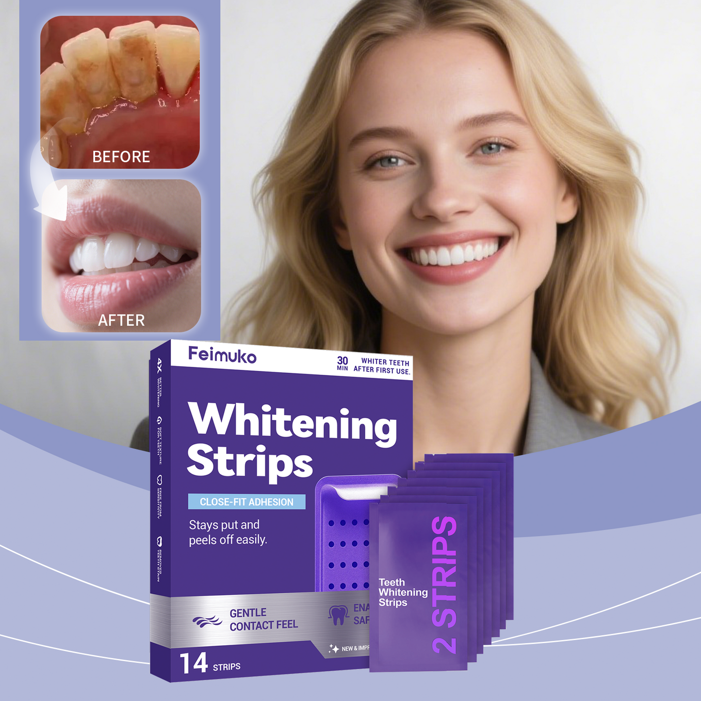 Feimuko Whitening Strips