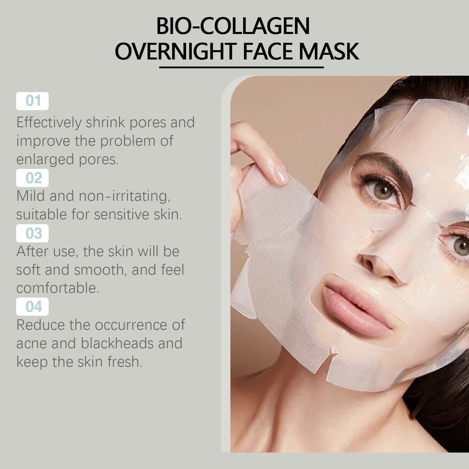 Moisturizing Collagen Wrinkle Mask Hydrates