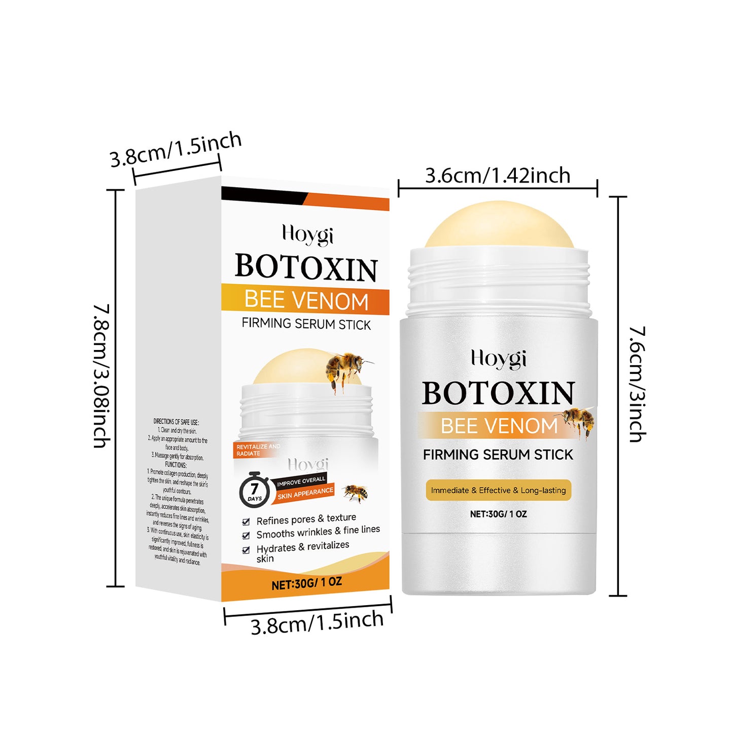 HOYGI Retinol Bee Venom Line Smoothing Night Serum Capsules