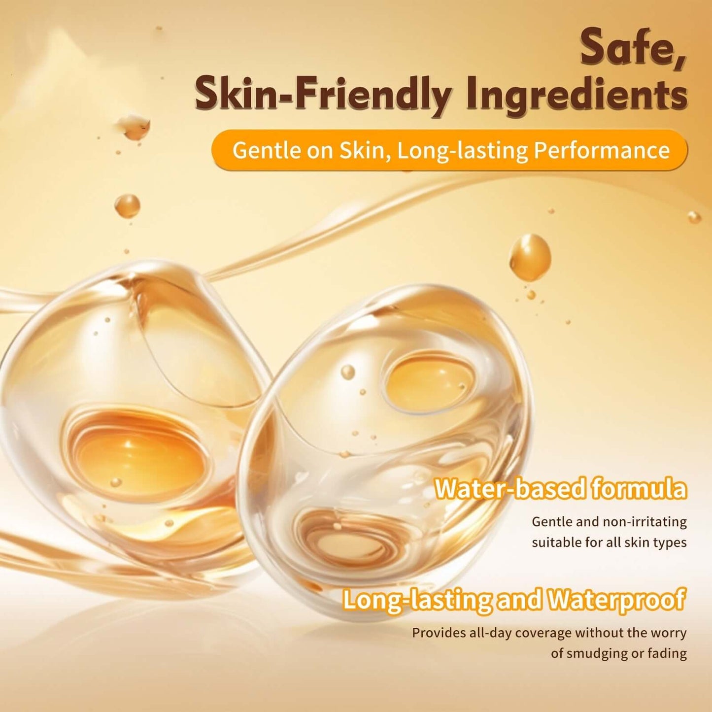Men's Beard Eyebrow Hairline Headline Filler Sweatproof And Waterproof Natural Not Easy To Fade