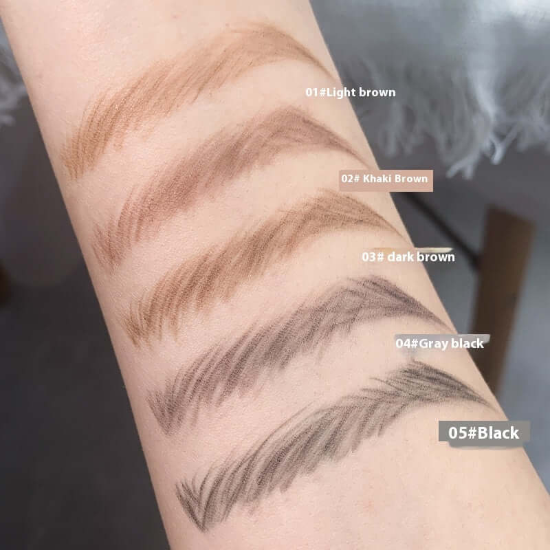 Small Gold Chopsticks Ultra-fine Eyebrow Pencil Discoloration Resistant Natural Ultra-fine