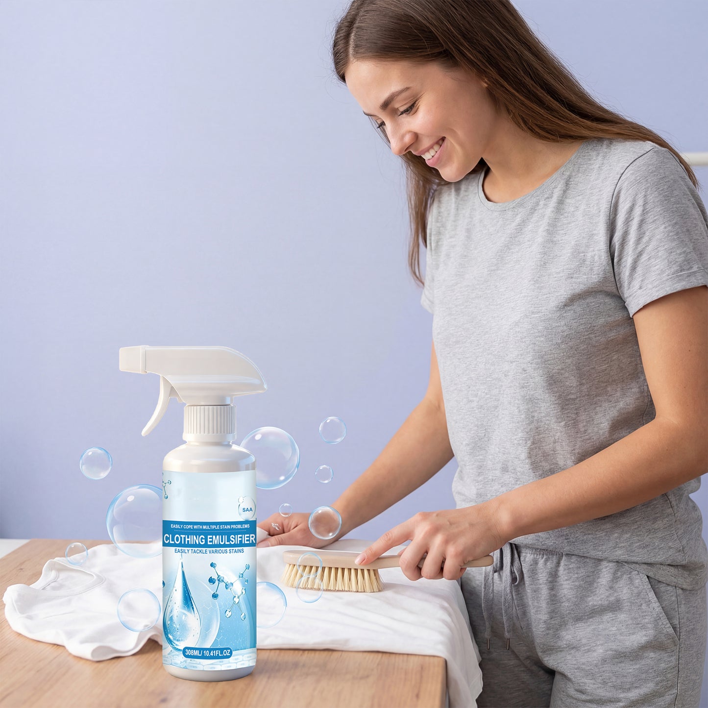 Clothing Emulsifier Stain Remover Spray