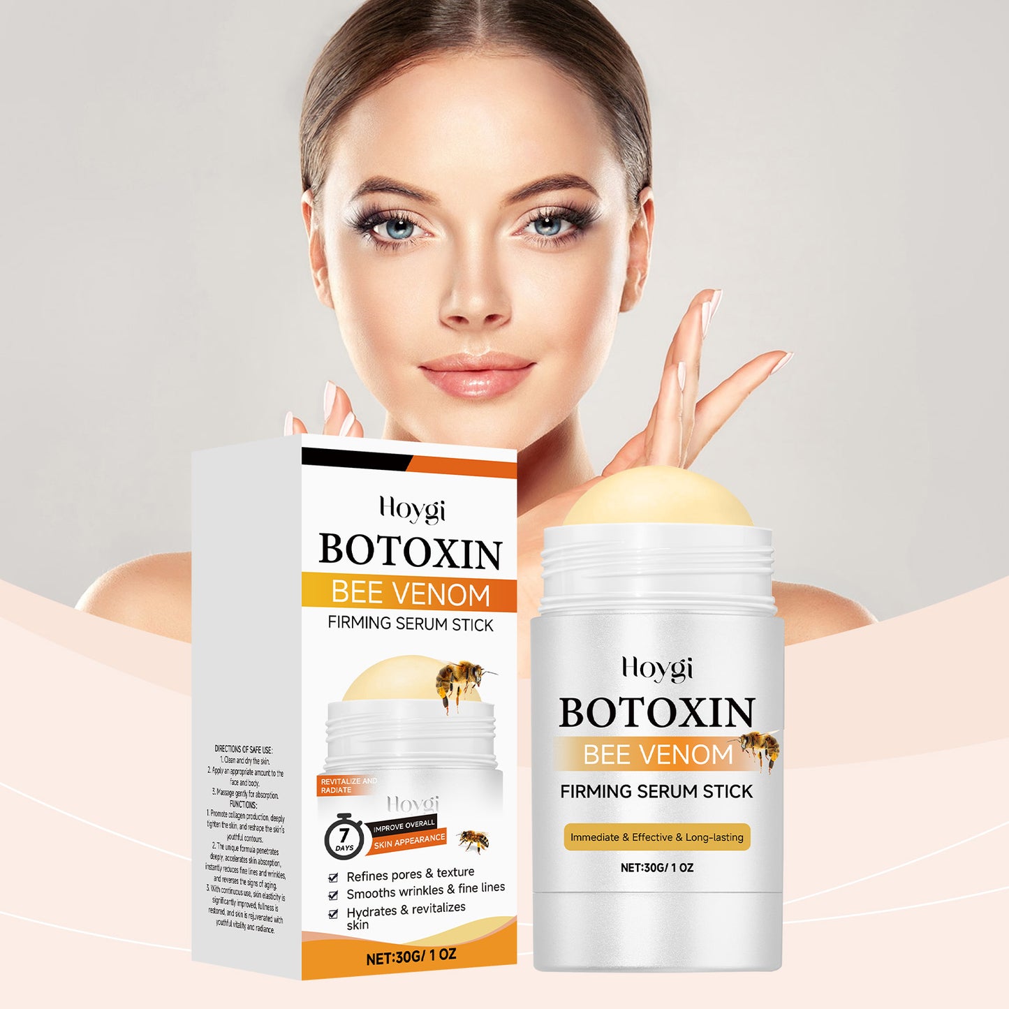 HOYGI Retinol Bee Venom Line Smoothing Night Serum Capsules
