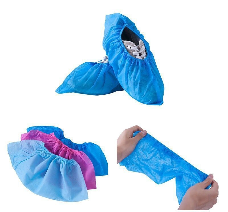 Thick Plastic Waterproof Shoe Cover Dustproof Non-slip Wear-resistant Shoe Cover