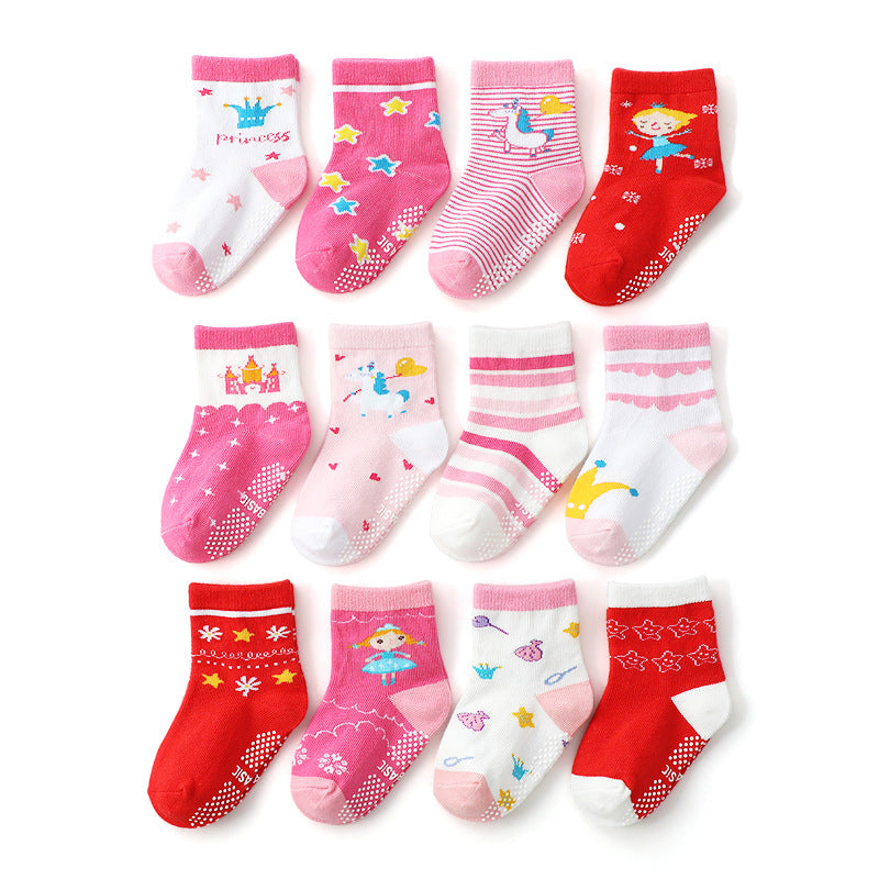 Anti-slip Indoor Dispensing Floor Girls Socks