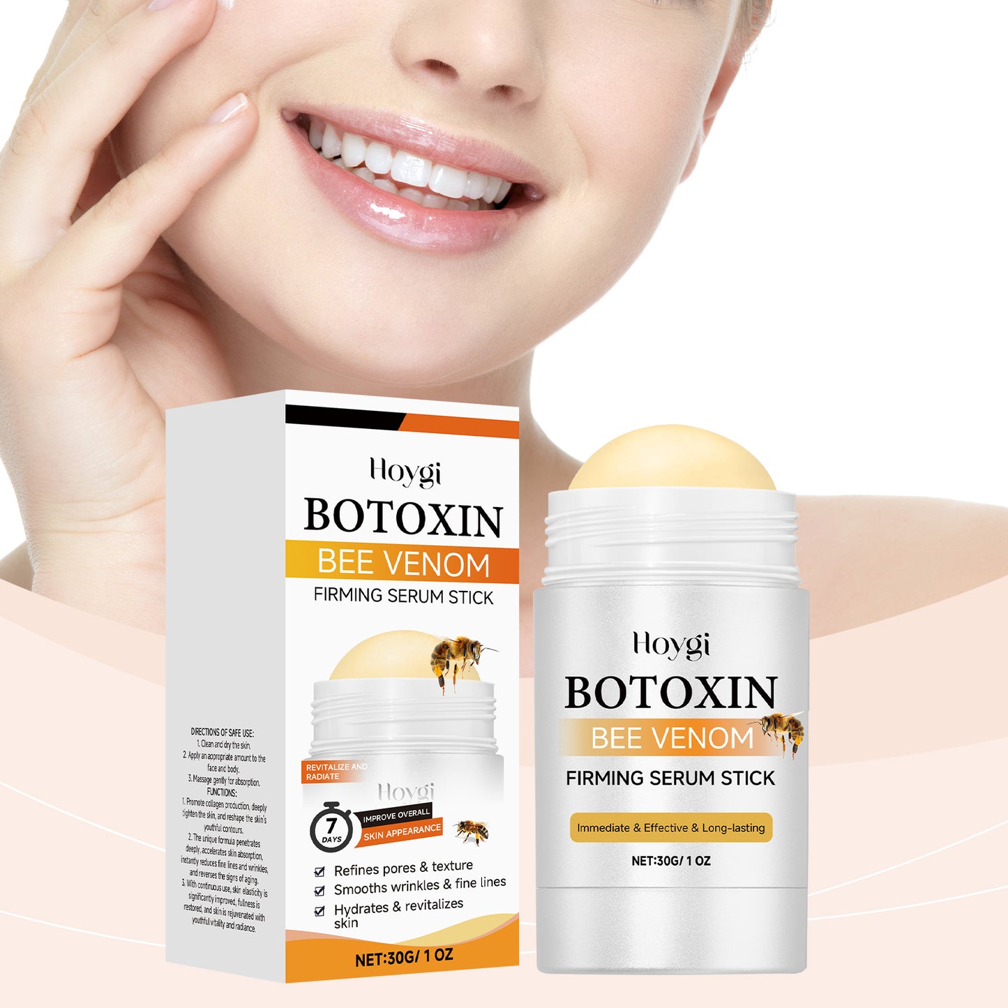 HOYGI Retinol Bee Venom Line Smoothing Night Serum Capsules