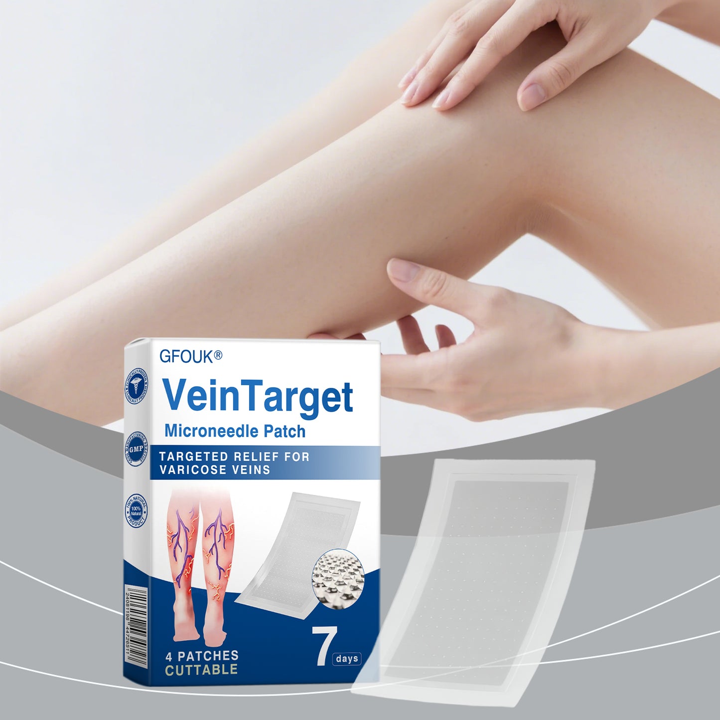 VeinTarget Microneedle Patch