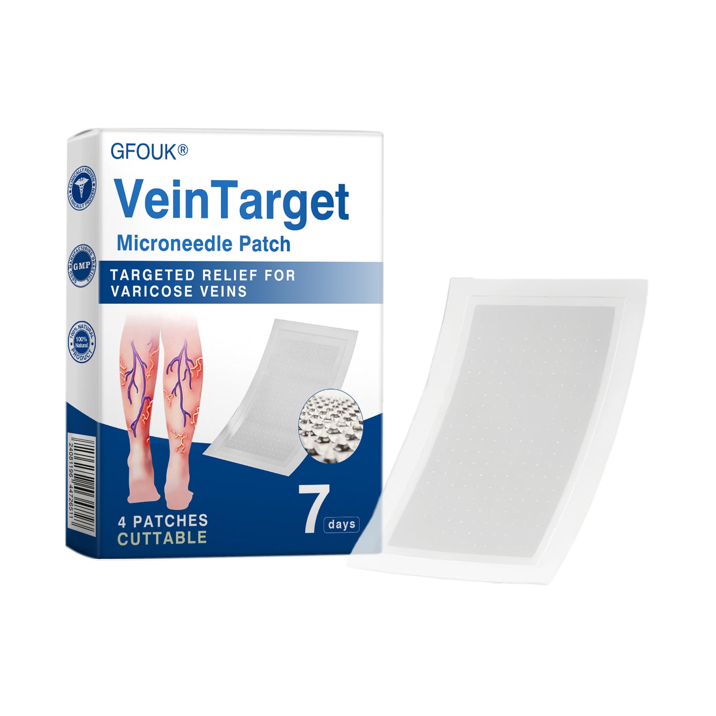 VeinTarget Microneedle Patch