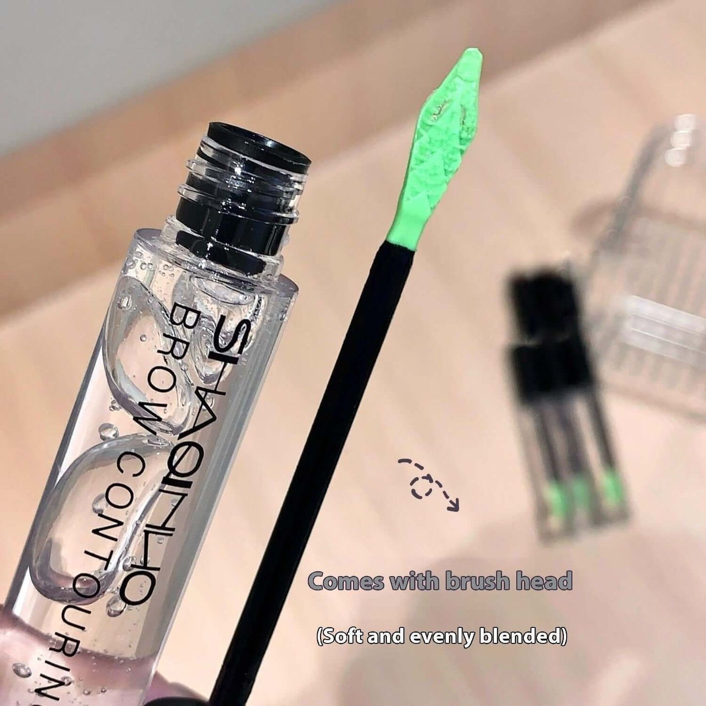 Eyebrow Shaping Waterproof Sweat-proof Transparent Raincoat