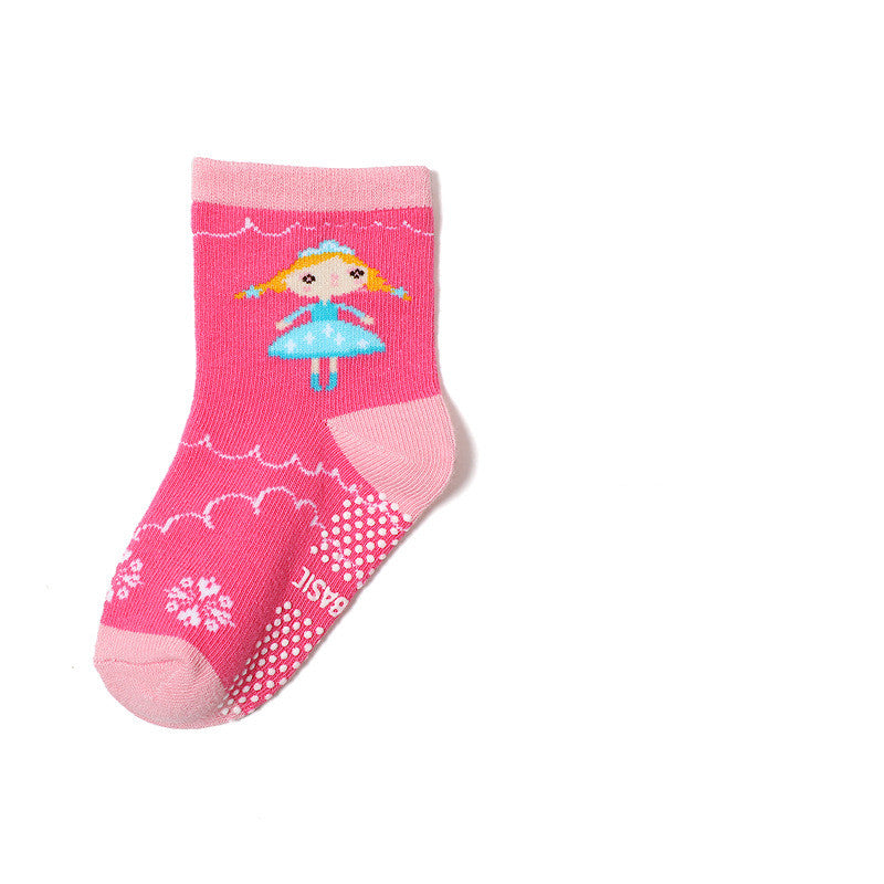 Anti-slip Indoor Dispensing Floor Girls Socks
