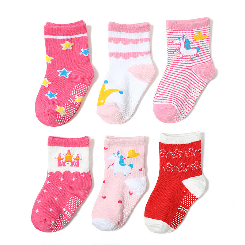 Anti-slip Indoor Dispensing Floor Girls Socks