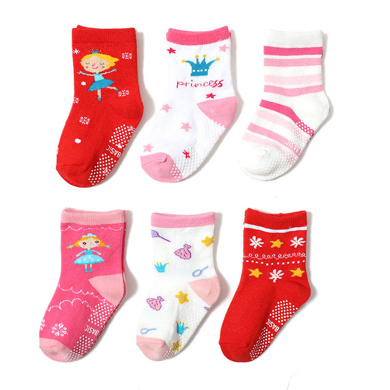 Anti-slip Indoor Dispensing Floor Girls Socks