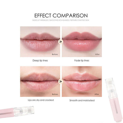 3 In 1 Lip Care Roller Needle Roller Lip Roller Beard Growth Roller Beard Hair Growth Roller Beard Treatment &amp; Serum Applicant