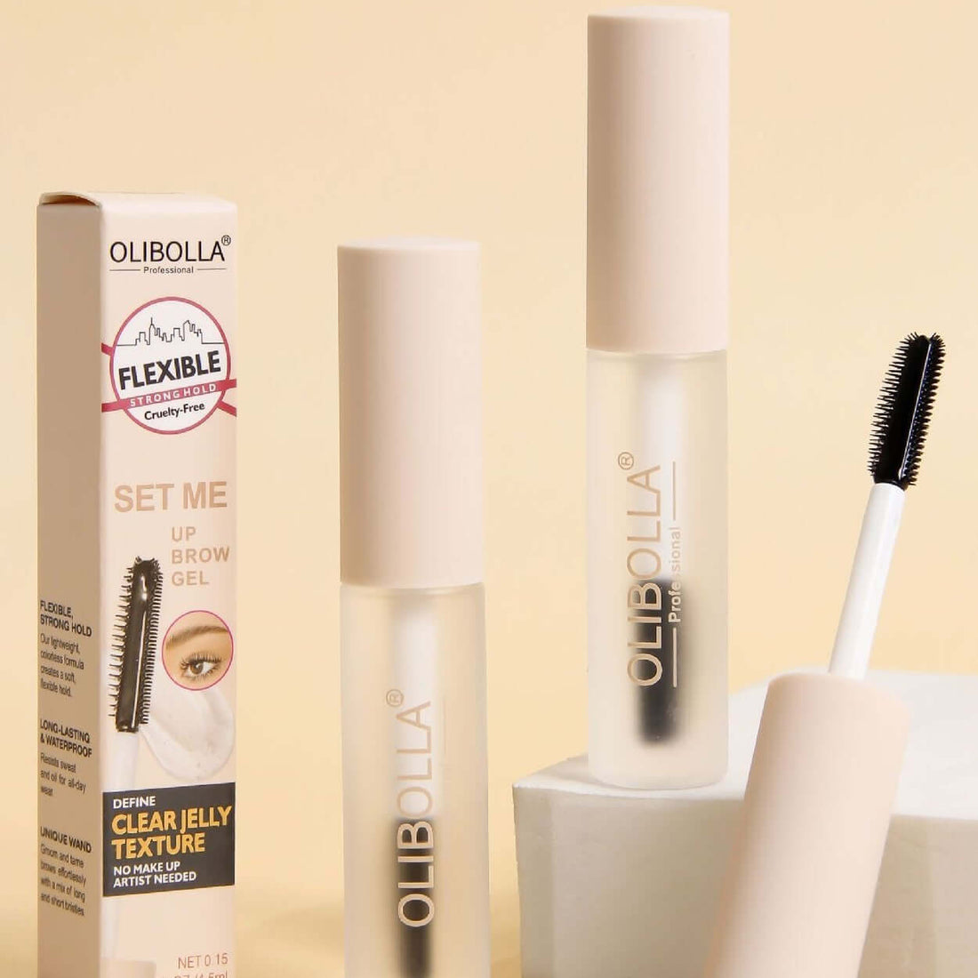 Transparent Shaping Eyebrow Gel Waterproof, Durable And Anti Smearing Cosmetics