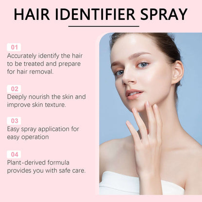 Hair Identifier Spray Set For Face Shaving Moisturizing Dermaplaner Spray For Face Shaving Skin Care