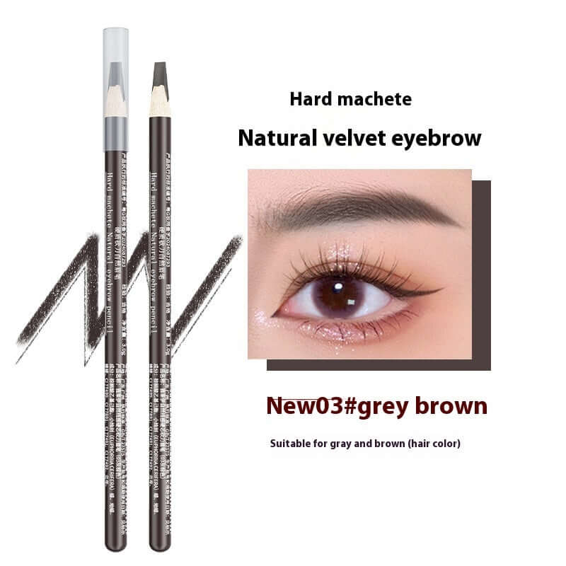 Hard Core Wild Eyebrow Pencil Waterproof And Sweatproof Distinct Look