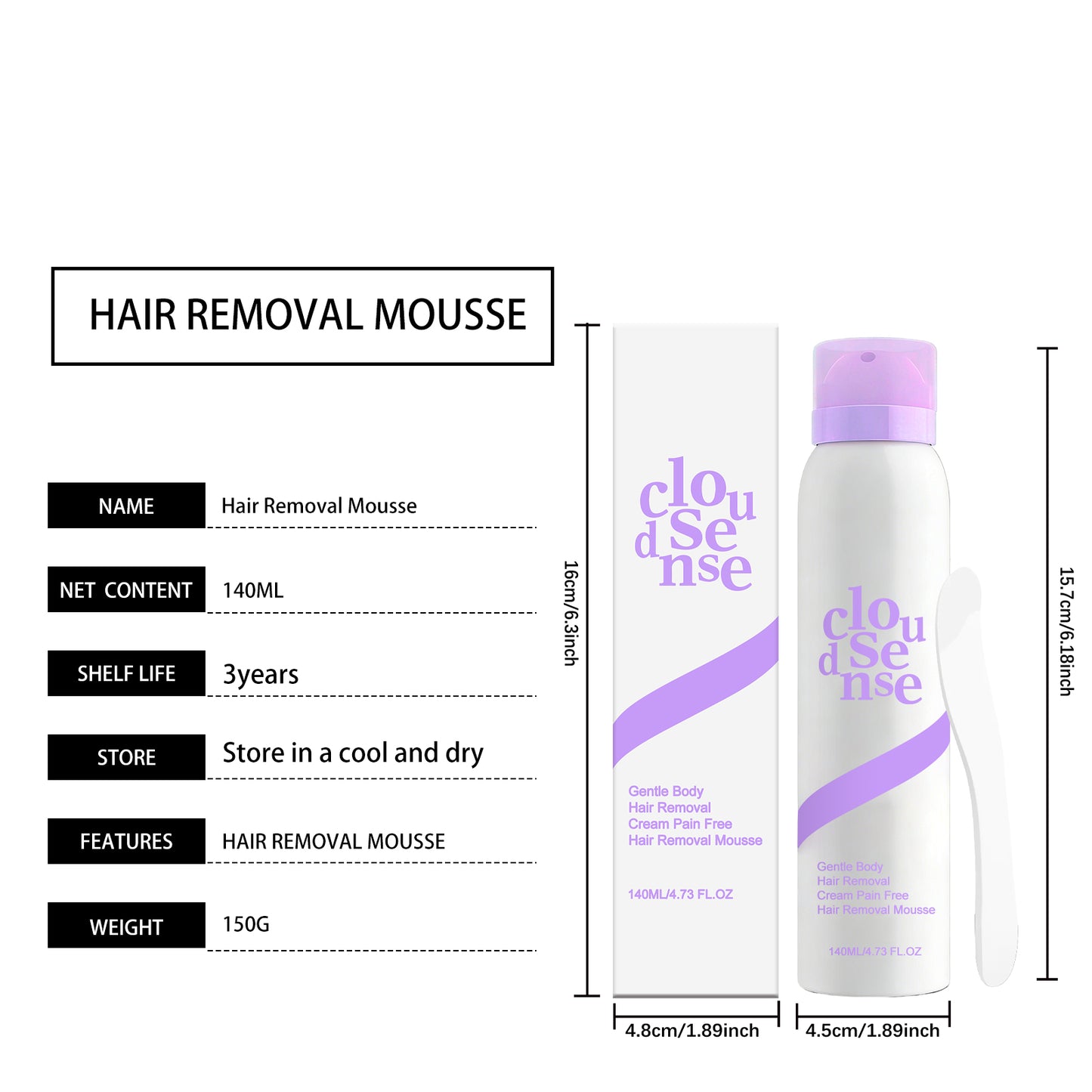 Hair Removal Cream for Sensitive Skin