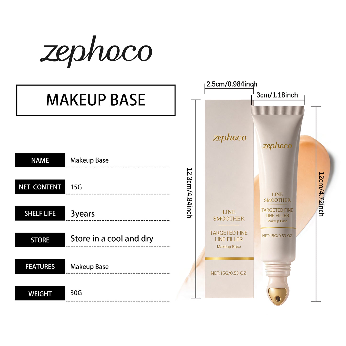 Zephoco Makeup Base