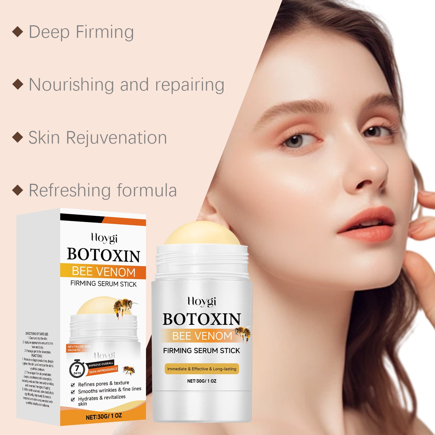 HOYGI Retinol Bee Venom Line Smoothing Night Serum Capsules