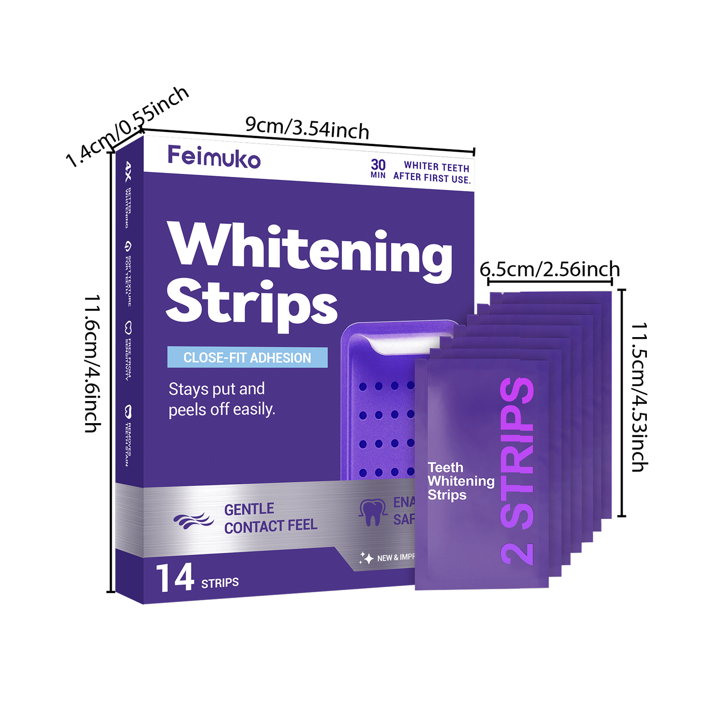Feimuko Whitening Strips